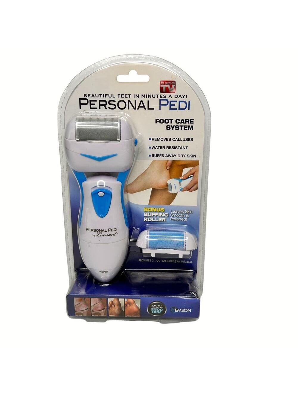 Personal Pedi Foot Care System Buffing Smoothing by Laurant As Seen on TV NEW